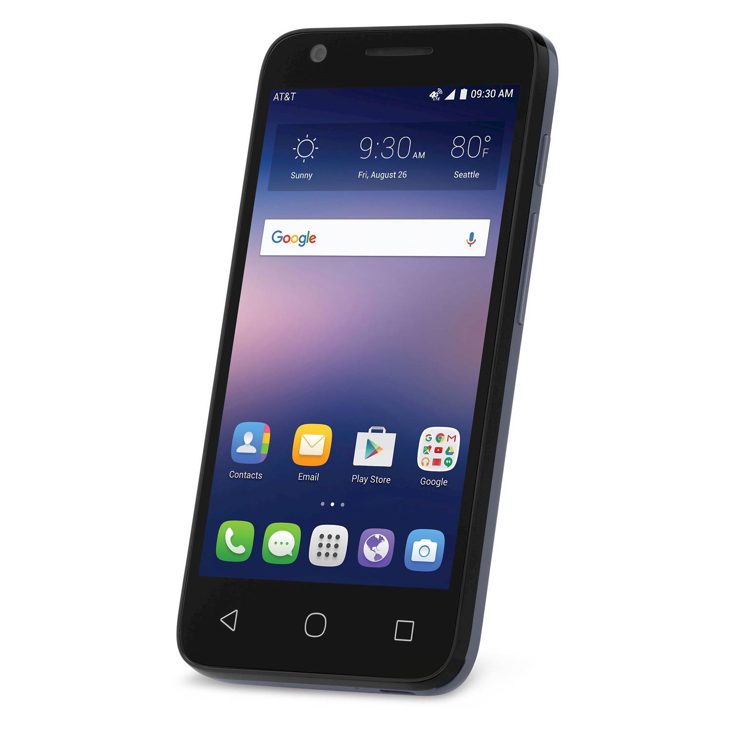 Alcatel 4060A (6454A) AT&T Ideal GoPhone Smartphone Slate Blue ...