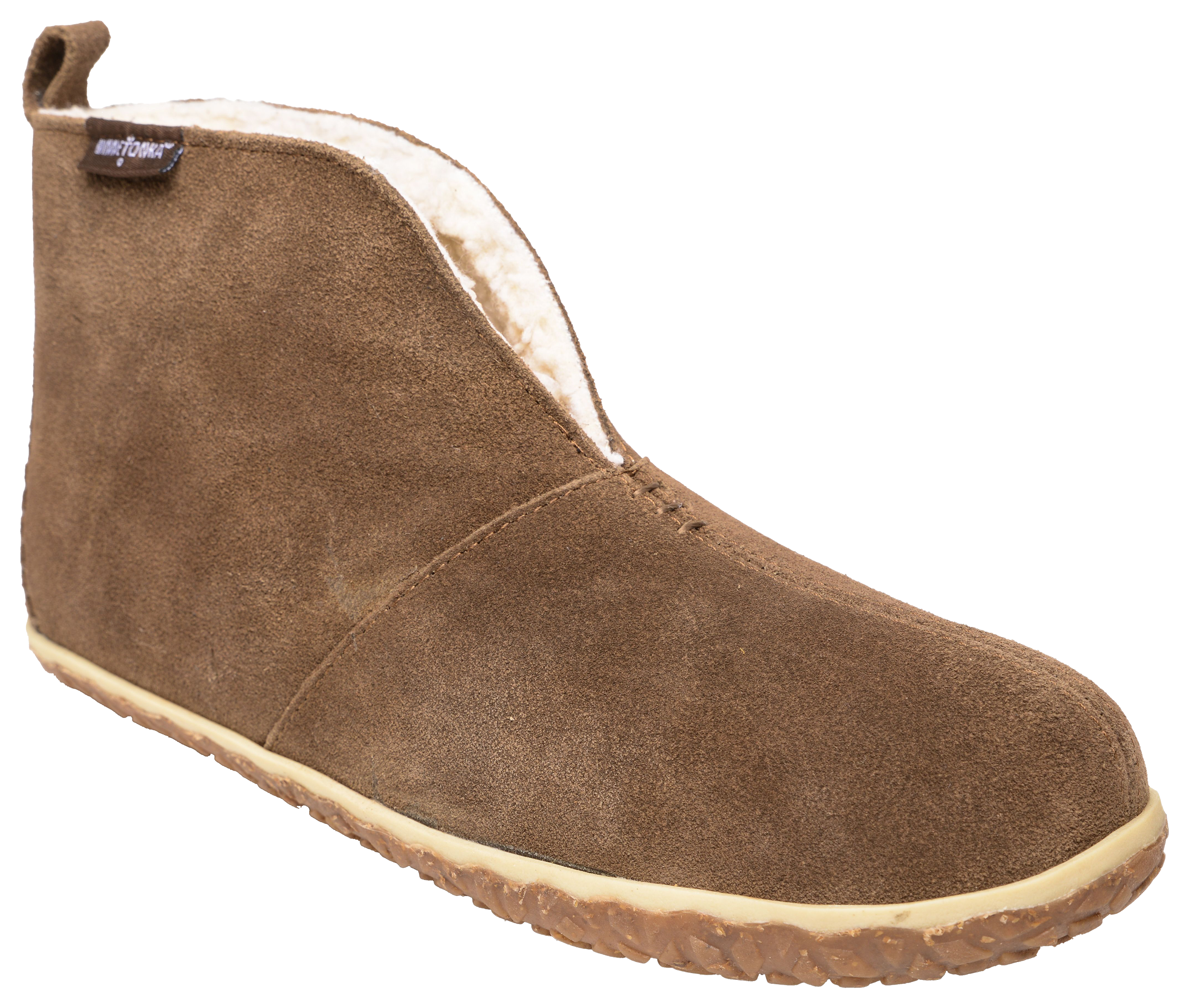 Minnetonka Tamson Slippers for Men - Autumn Brown - 11M 10490₽