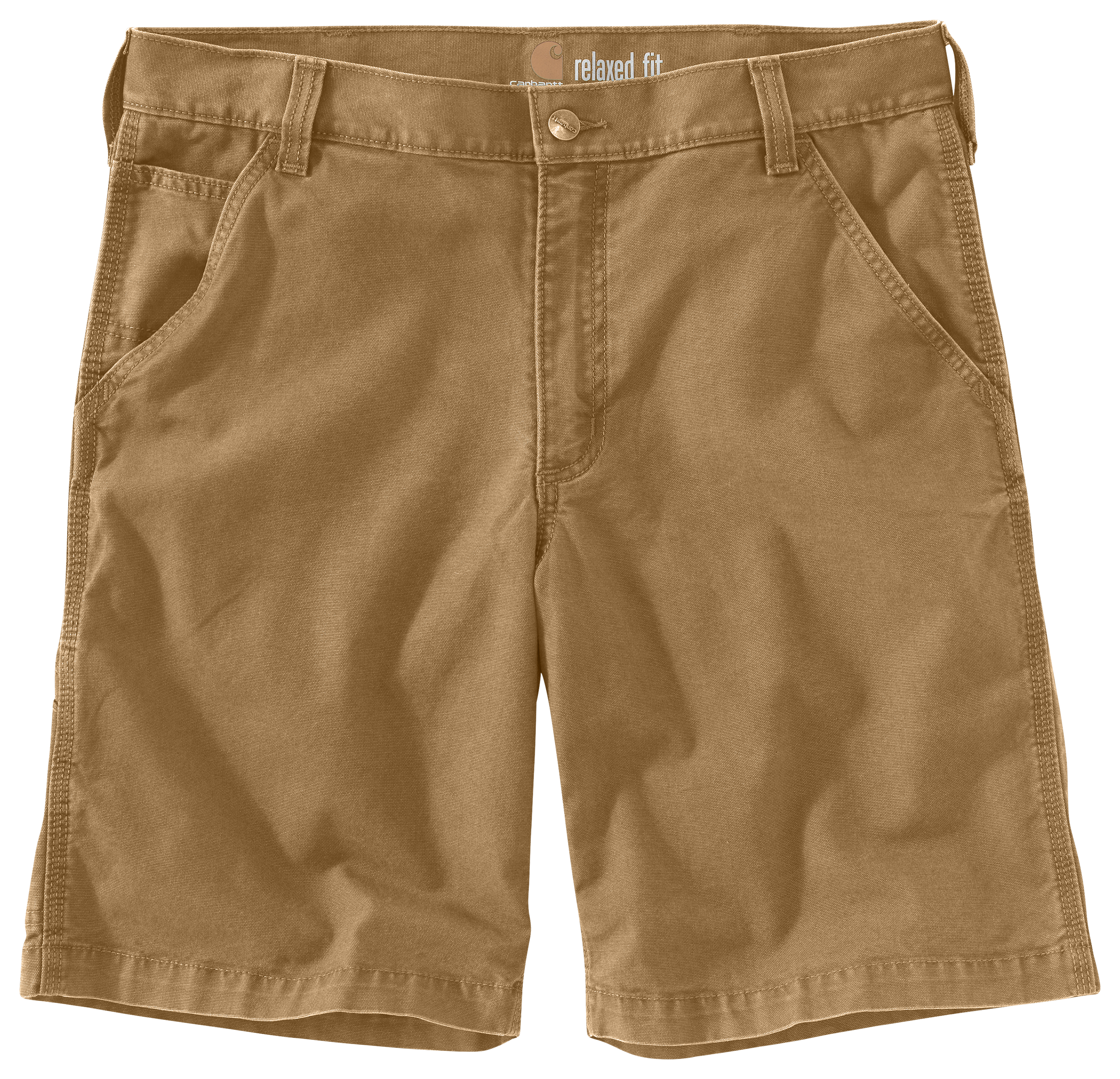 Carhartt Rugged Flex Relaxed 10 Rigby Dungaree Shorts for Men - Hickory - 40 2490₽