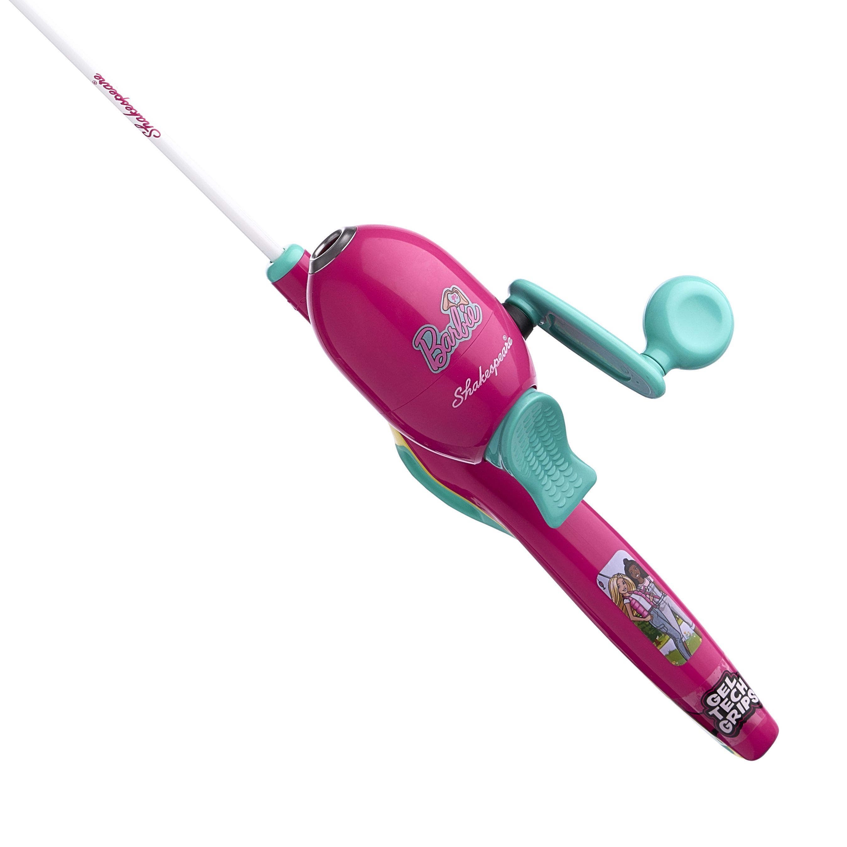 Shakespeare 1564209 - BARBI Mattel Barbie Kit 2'6" Spincast Combo - Kids Fishing - Bild 2 von 3