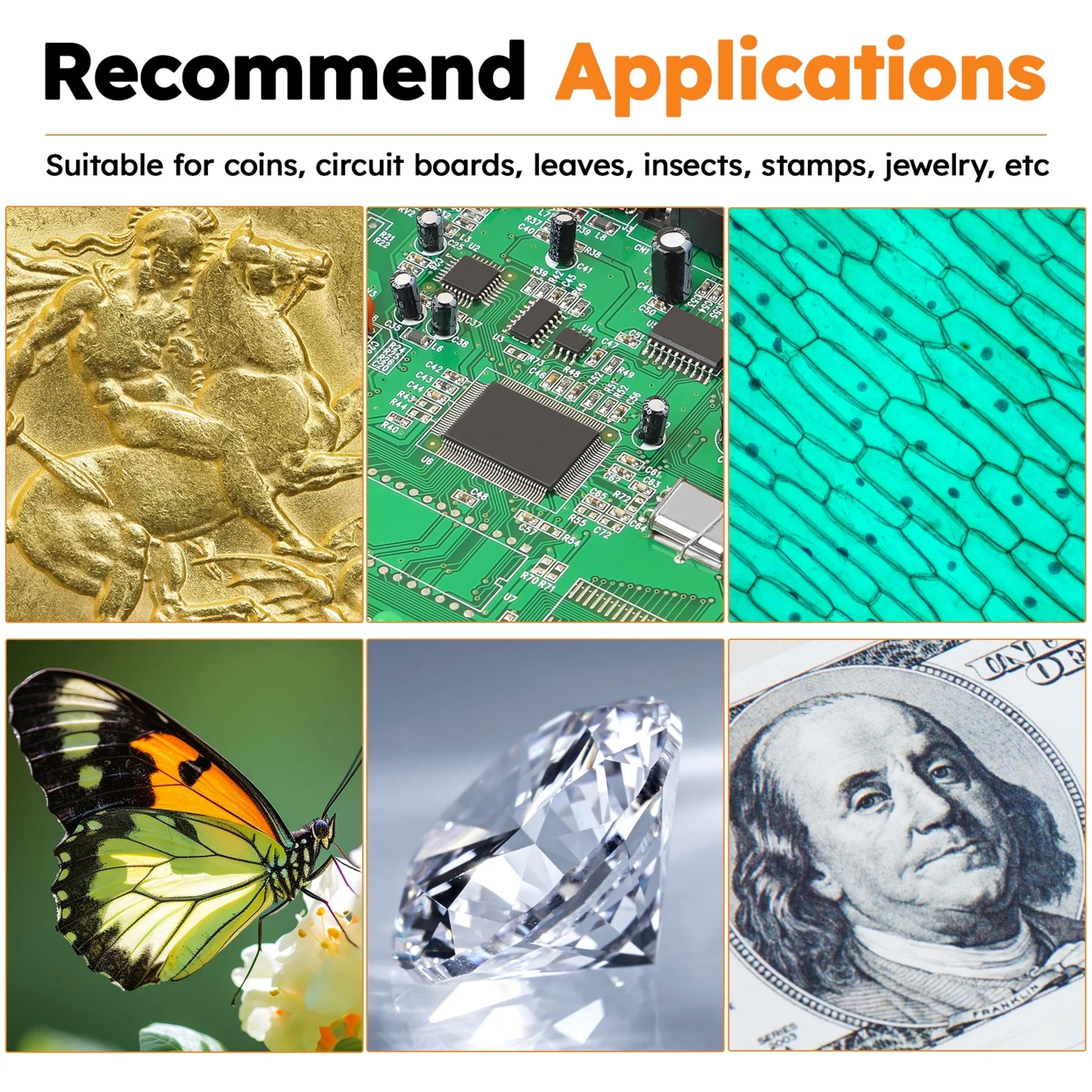 BEBANG 1200X Soldering 10.1" LCD Digital Microscope - HD Rotatable Screen