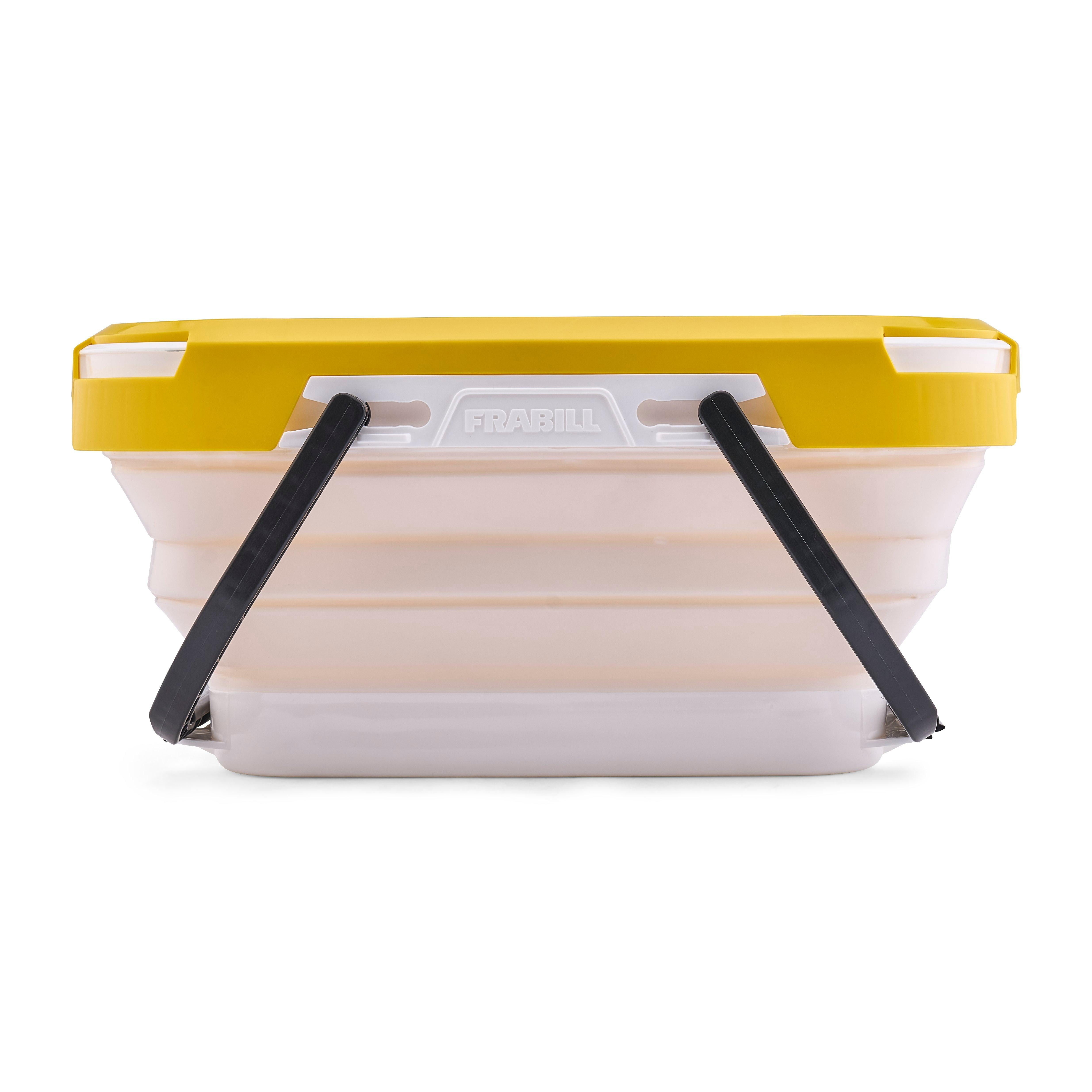 Frabill Collapsible Fishing Bait Bucket with Built-In Aerator, 6 Quart Capacity, - Produktbild 2