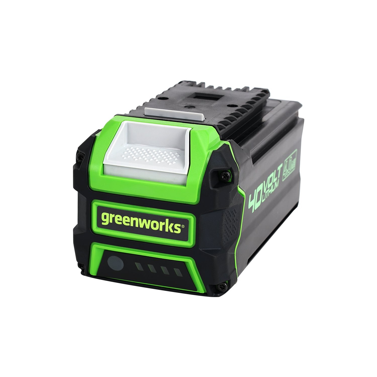 GreenWorks BAF704 Lithium Ion Battery with USB, 40V 4.0Ah, Black | eBay