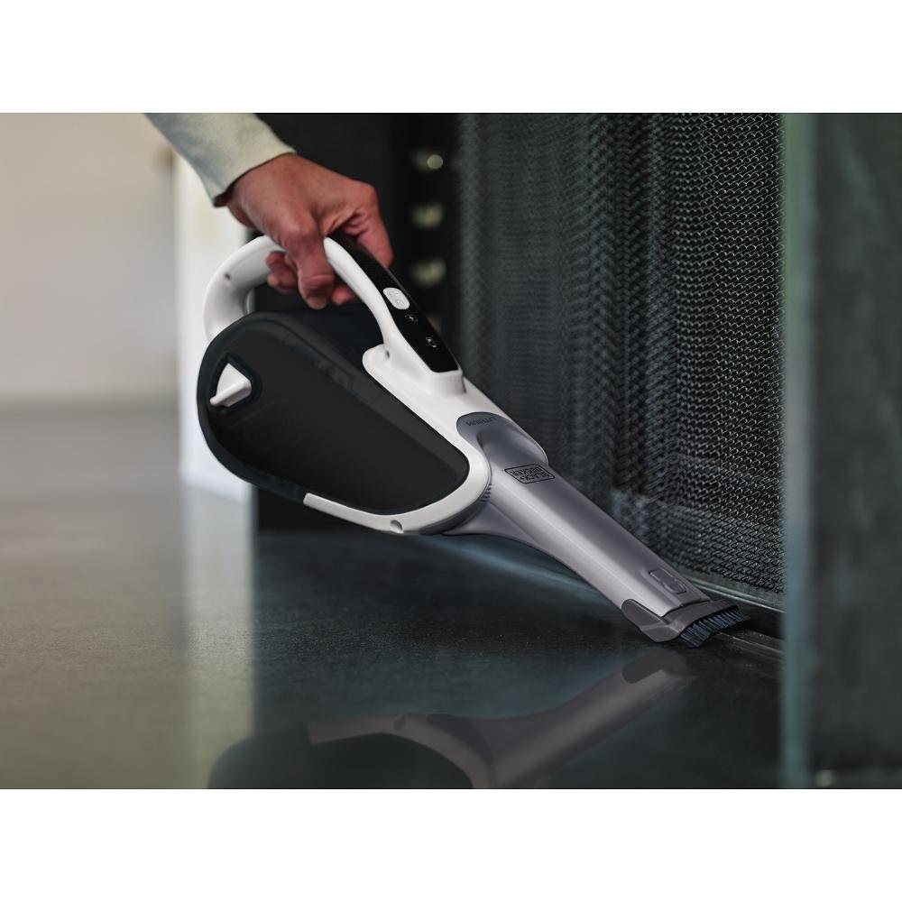 BLACK + DECKER HHVJ315JD10 Cordless Lithium Hand Vacuum, Powder White