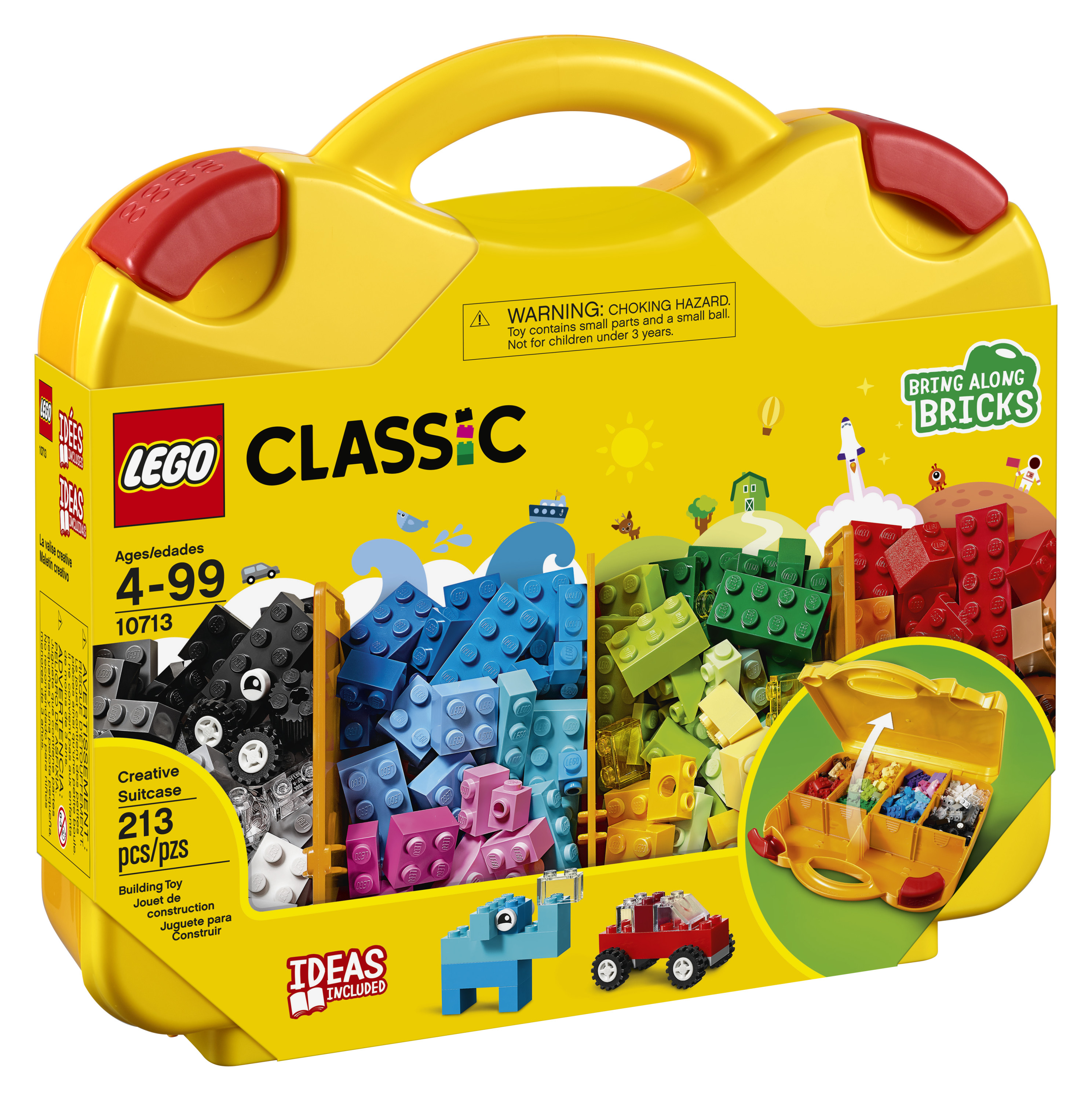 LEGO 6213581 Classic Creative Suitcase 10713 Building Kit (213