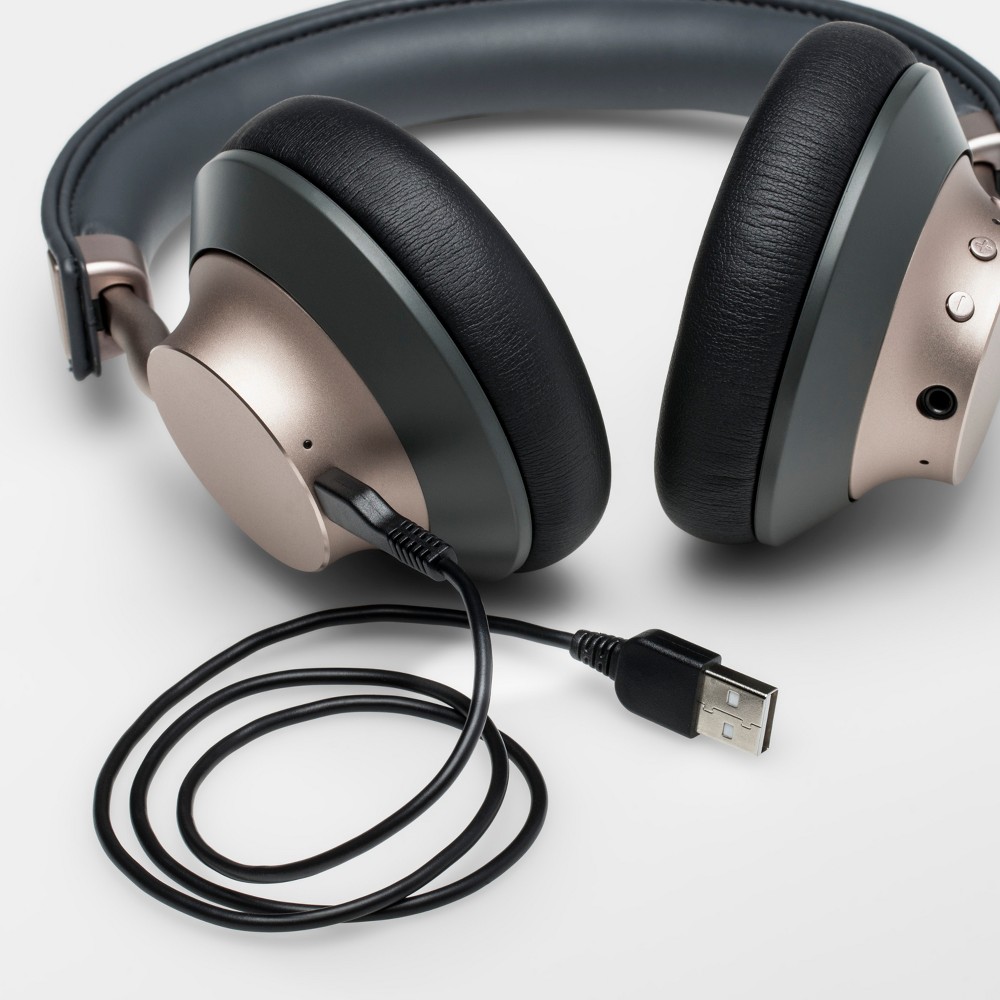 heyday Wireless OnEar Headphones Black Print/Gold eBay